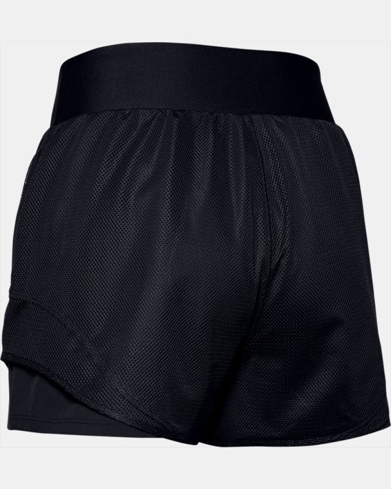 Women's UA Warrior Mesh Shorts, Black, pdpMainDesktop image number 5